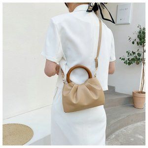 New vintage ring tote shoulder bag Underarm bag - 副本